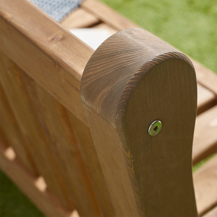 Anchor Fast 3 Seater Pine Wood Bench Anchor Fast 3 Seater Pine Wood Bench