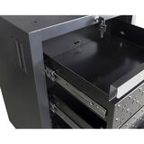 Hilka Garage Pro+ 24 Gauge Steel 11 Piece Cabinet Set