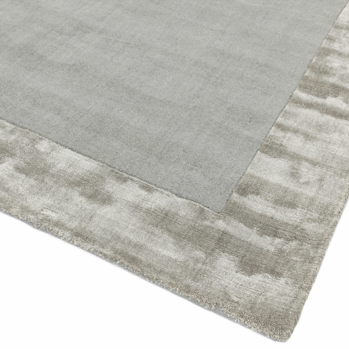 Ascot Rug in Silver, 160 x 230 cm
