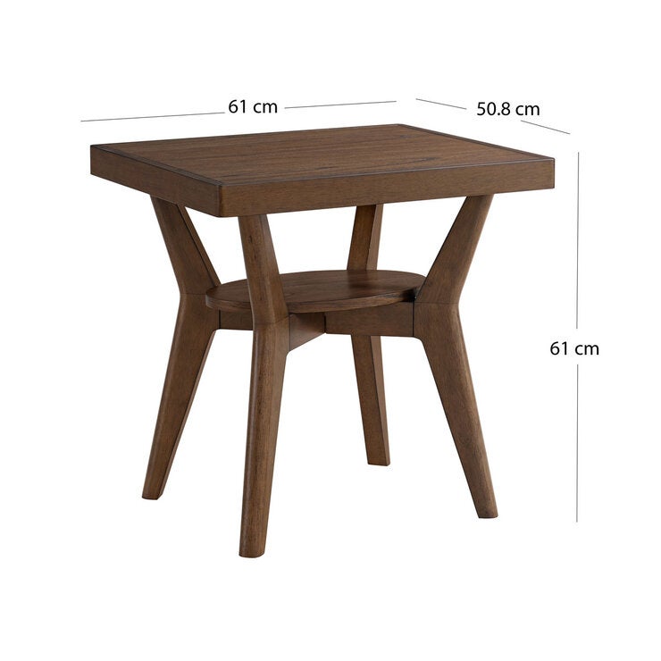 Wimberly Dark Wood Side Table Wimberly Dark Wood Side Table