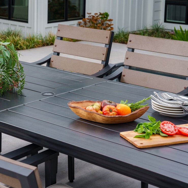 SunVilla Brookwood 9 Piece Cushioned Patio Dining Set + Cover