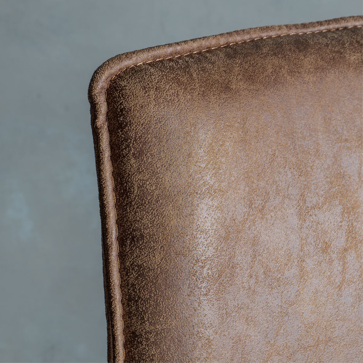 Gallery Hinks Brown Faux Leather Dining Chair, 2 Pack