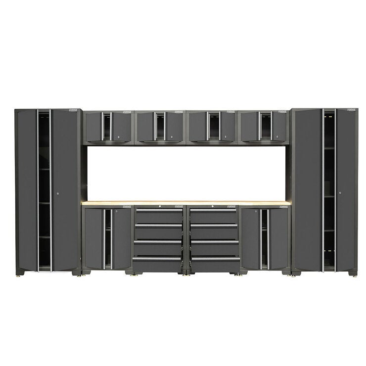 Hilka 24 Gauge Steel 11 Piece Cabinet Set