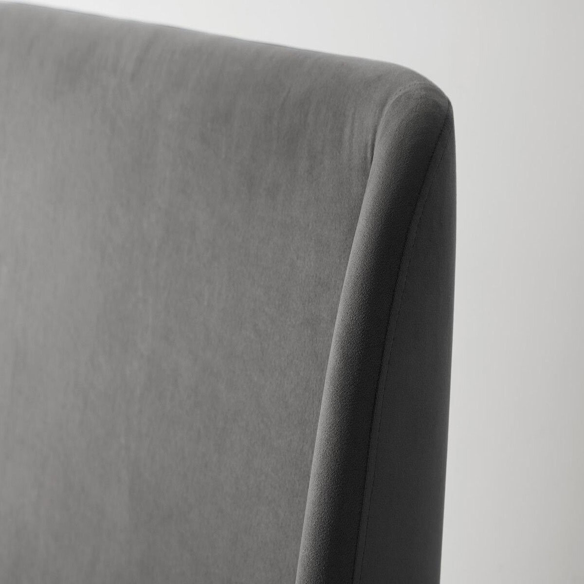 Swyft Bed 02 Charcoal Grey Velvet Bed Frame, 180 x 200 cm