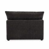 Aiden & Ivy Sereen Dark Grey Fabric Armless Chair