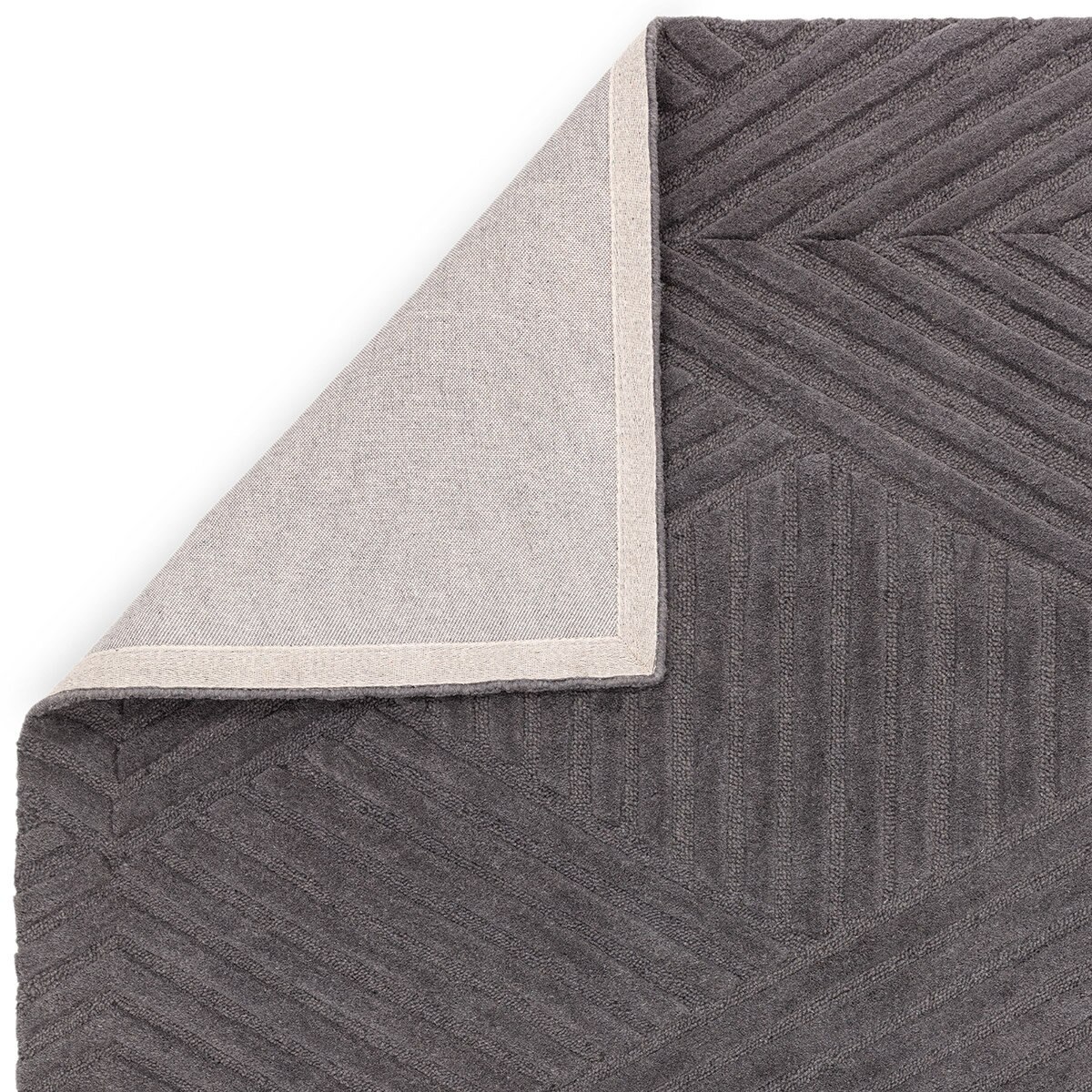 Hague Collection Charcoal Rug, 200 x 290 cm