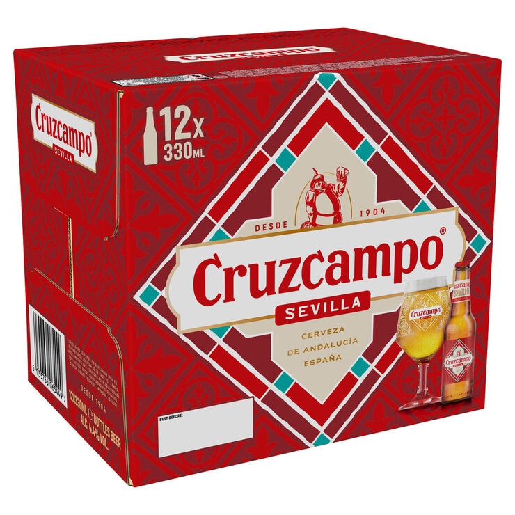 Cruzcampo, 12 x 330ml