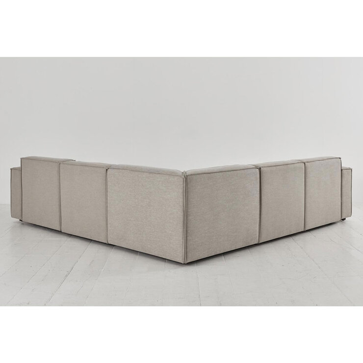 Swyft Model 03 Light Grey Linen 5 Piece Modular Sofa