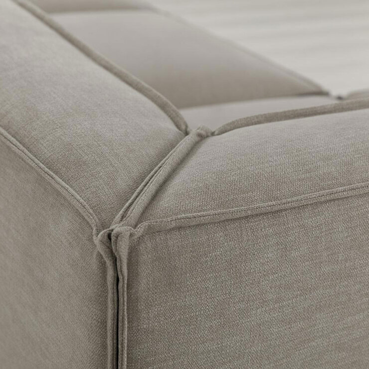 Swyft Model 03 Light Grey Linen 5 Piece Modular Sofa