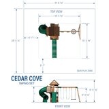 Backyard Discovery Cedar Cove Playcentre (3-10 Years)