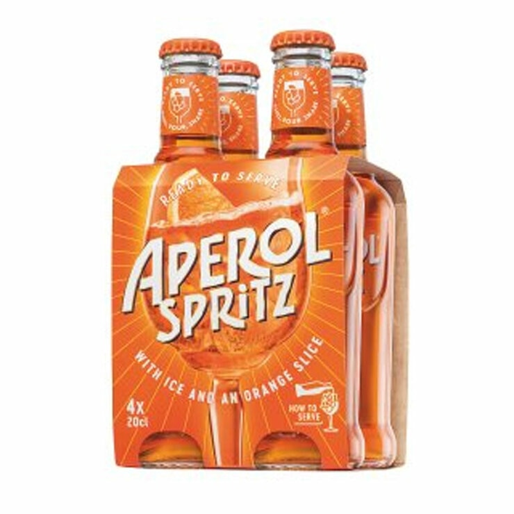 Aperol Spritz, 4 x 200ml