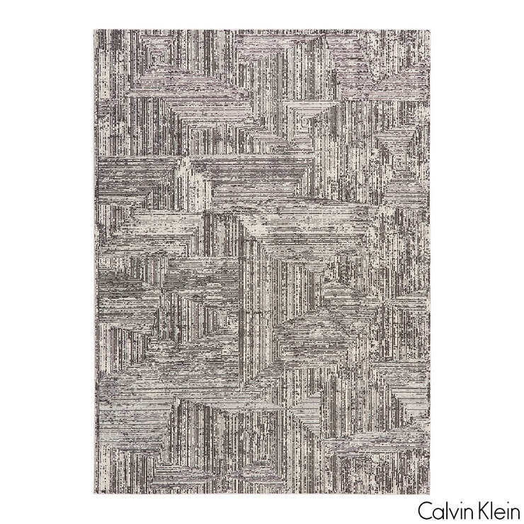 Calvin Klein CK024 Irradiant Cream/Black Rug, 160 x 221 cm Calvin Klein CK024 Irradiant Cream/Black Rug, 160 x 221 cm