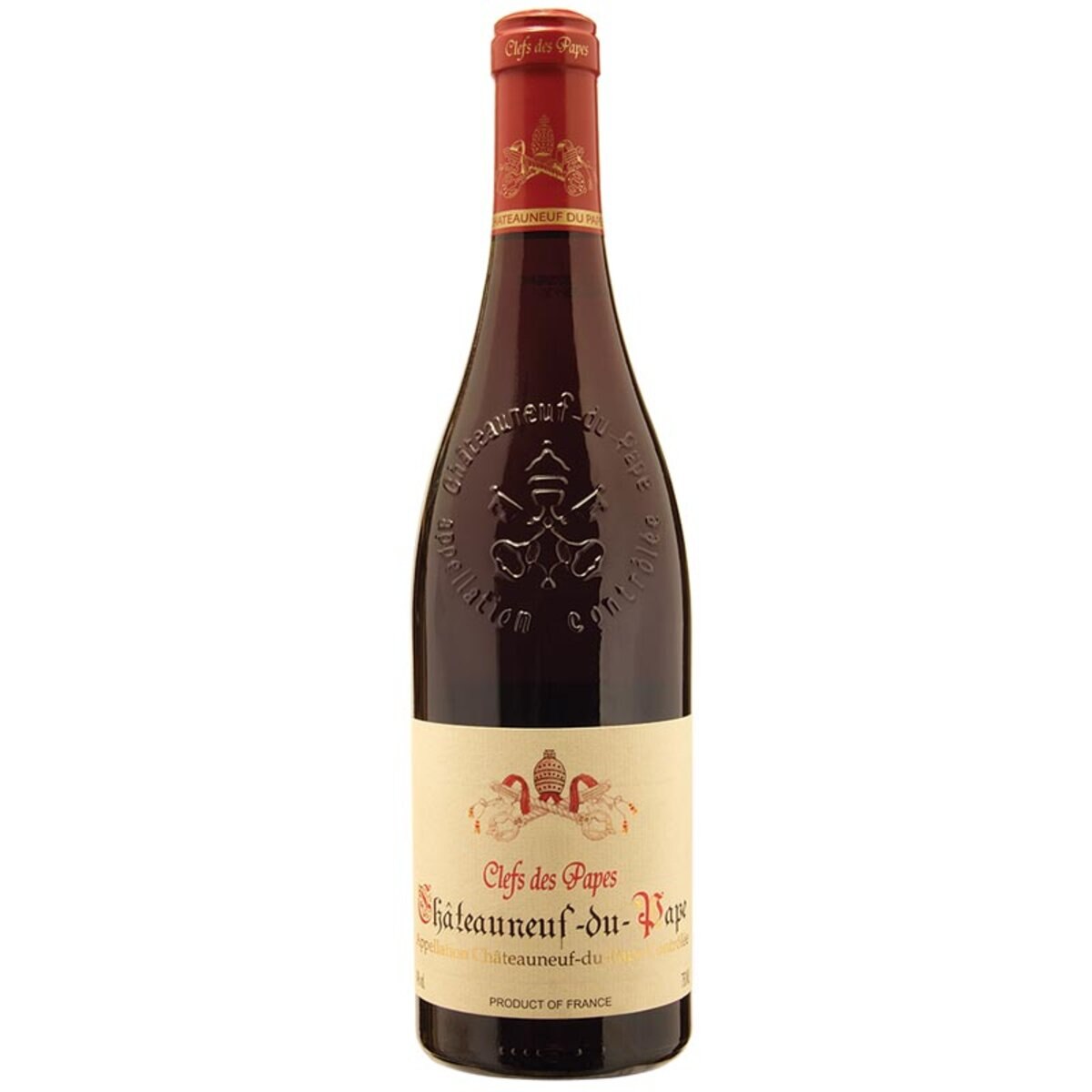 Chateauneuf du Pape Clefs des Papes 2018, 75cl