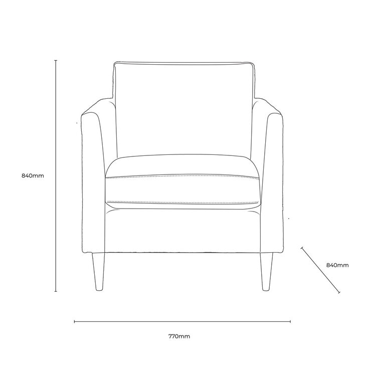 Gallery Gateford Cream Fabric Armchair