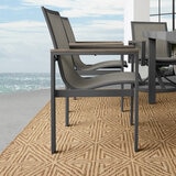 Agio Maricopa 7 Piece Sling Dining Set + Cover