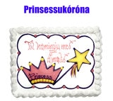 iceland Princess Crown cake