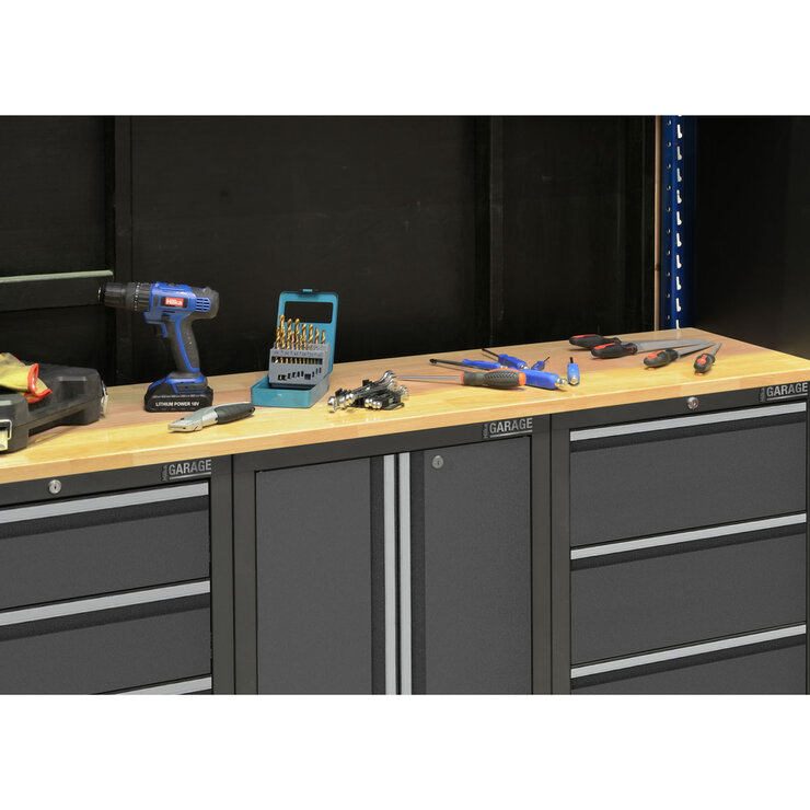 Hilka 24 Gauge Steel 9 Piece Cabinet Set Hilka 24 Gauge Steel 9 Piece Cabinet Set