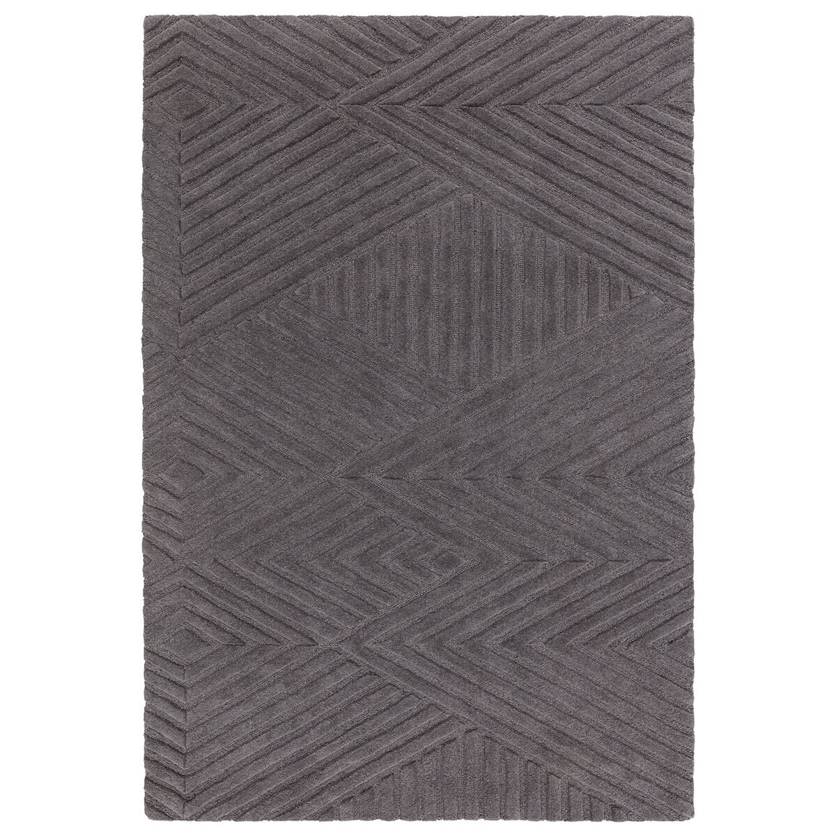 Hague Collection Charcoal Rug, 160 x 230 cm
