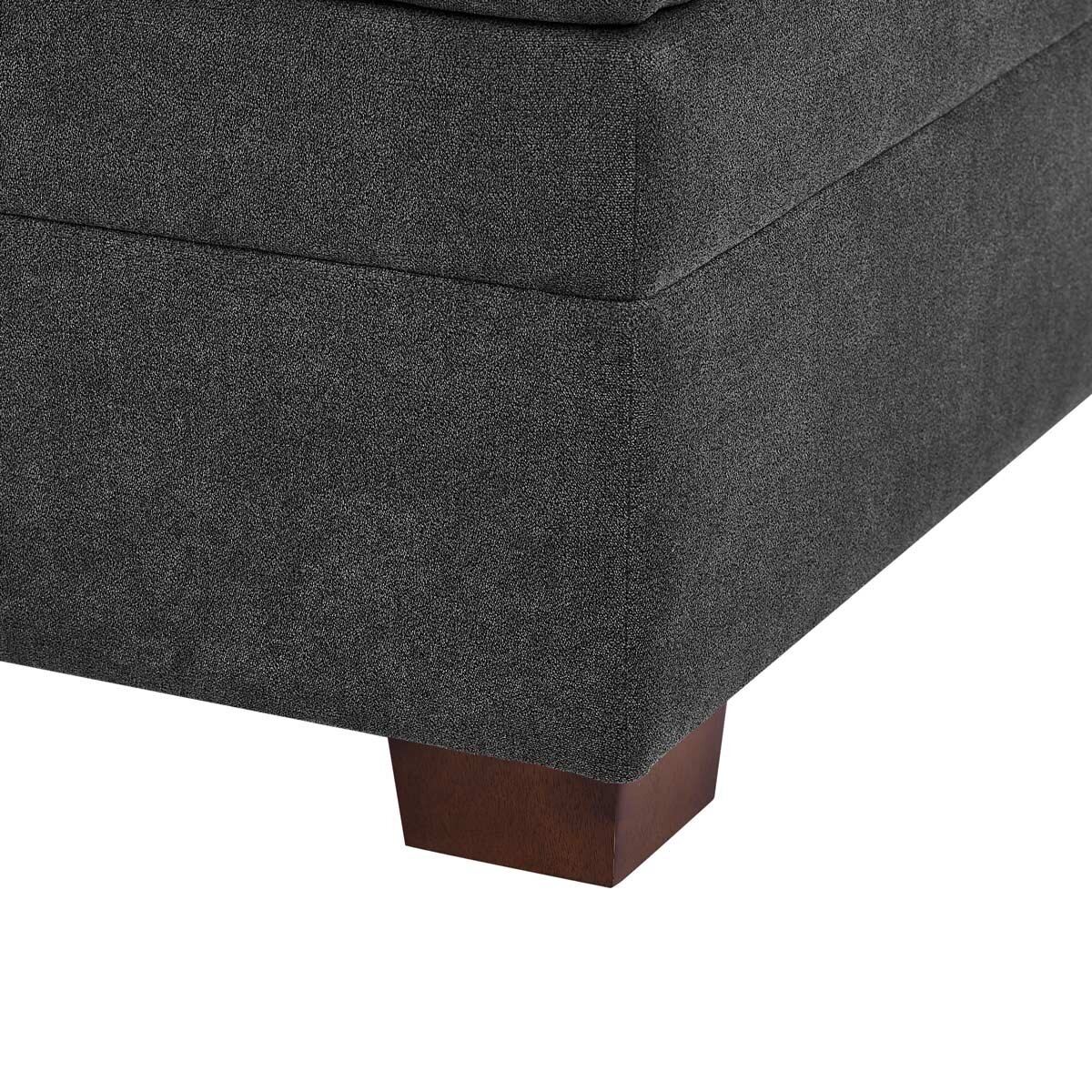Thomasville tisdale dark grey 6 piece modular fabric sofa discount