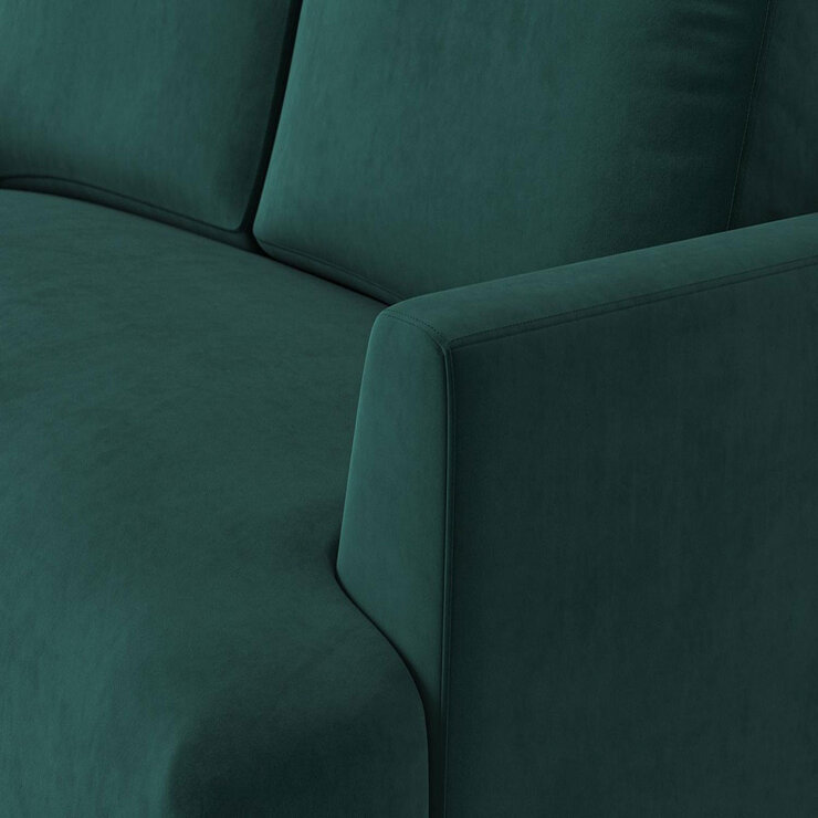 Swyft Model 05 Green Velvet 2 Seater Sofa