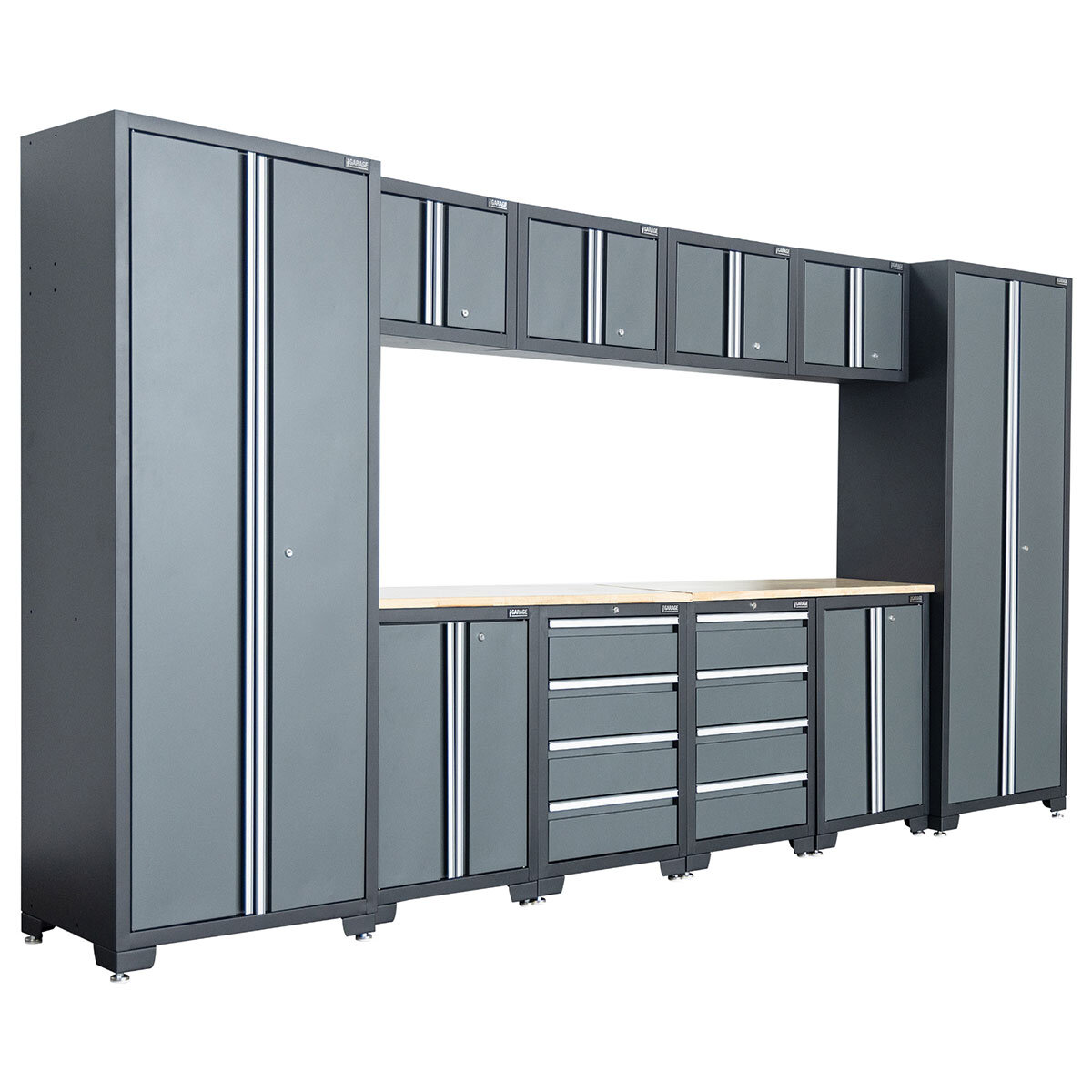 Hilka 24 Gauge Steel 11 Piece Cabinet Set