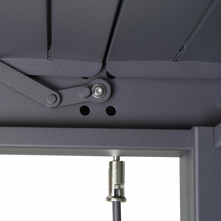 Mirador 10ft x 10ft (3 x 3m) Louvered Aluminium Pergola