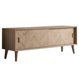 Gallery Milano Oak Entertainment Unit for TV's up to 55"