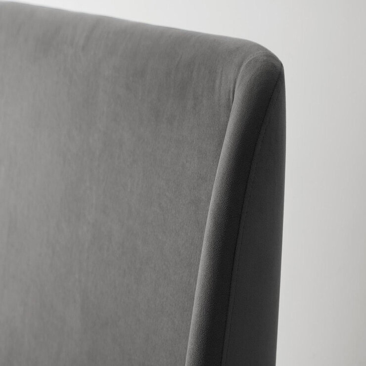 Swyft Bed 02 Charcoal Grey Velvet Bed Frame, 180 x 200 cm