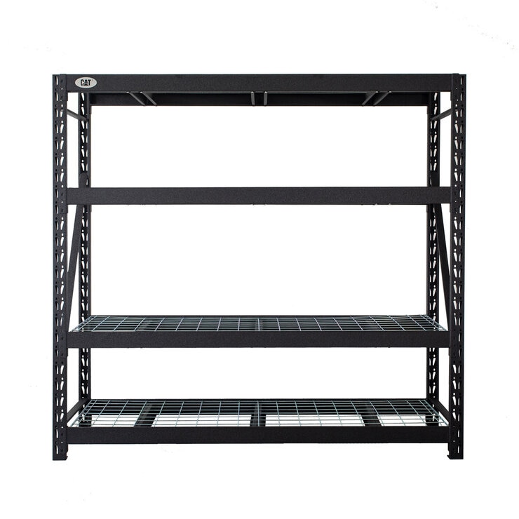 CAT 4 Level Industrial Level Rack in Black CAT 4 Level Industrial Level Rack in Black