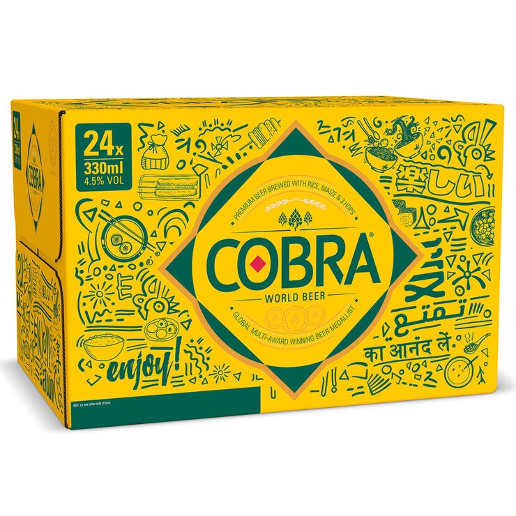 Cobra, 24 x 330ml Cobra, 24 x 330ml