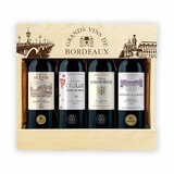 Bordeaux 4 Bottle Gift Pack, 4 x 75cl