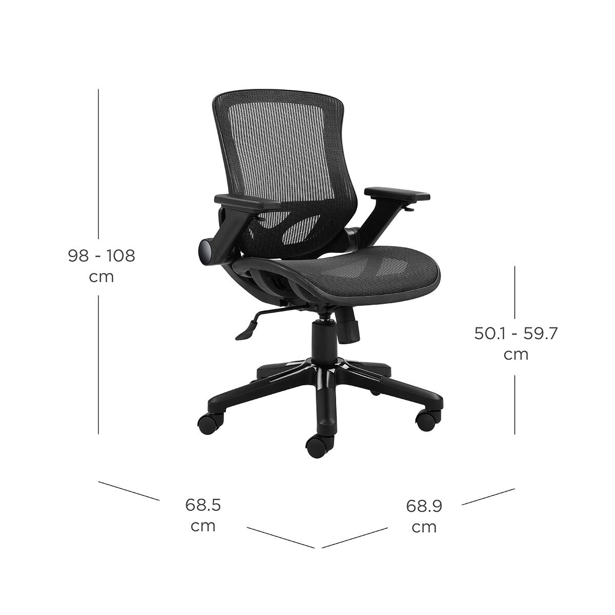 Bayside Furnishings Mesh Office Chair