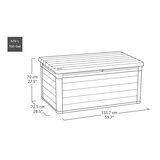 Keter Ashwood Signature 150 Gallon Deck Box