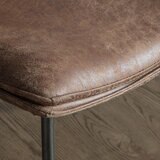 Gallery Hinks Brown Faux Leather Dining Chair, 2 Pack