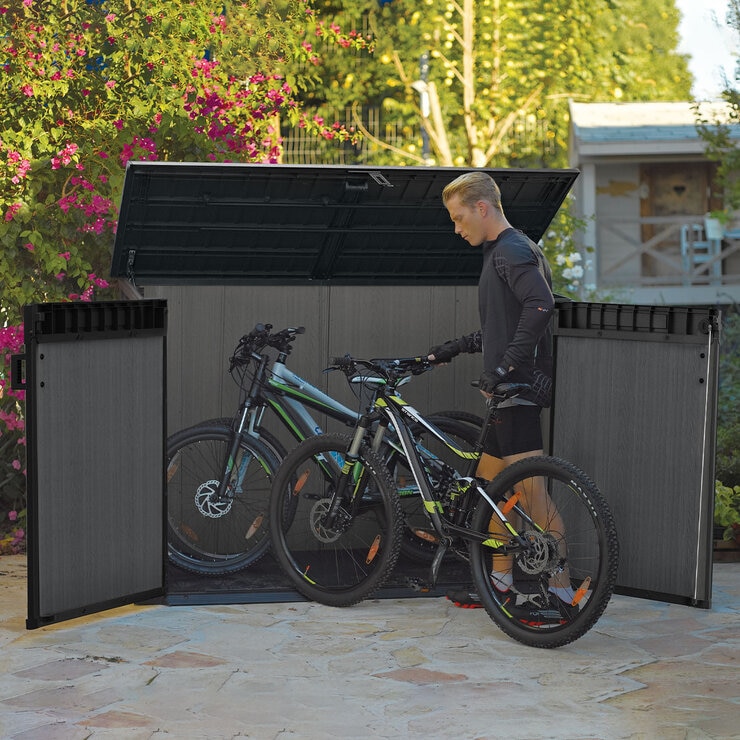 Keter Cortina Mega Store 6ft 3" x 3ft 7" (1.9 x 1.1m) Horizontal 2,020 Litre Storage Shed