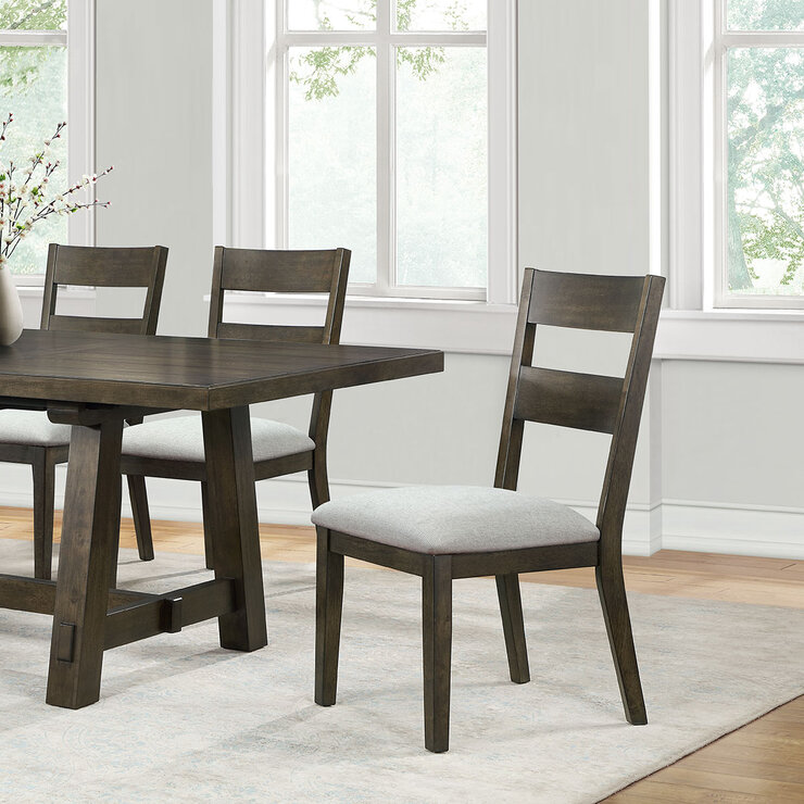 Brinley Extending Dining Table + 6 Dining Chairs, Seats 4-6 Brinley Extending Dining Table + 6 Dining Chairs, Seats 4-6