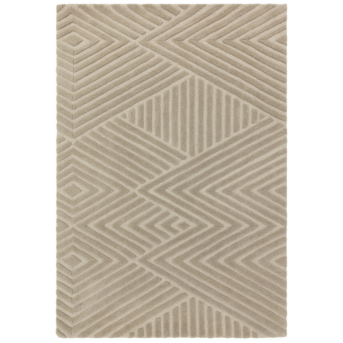 Hague Collection Taupe Rug, 160 x 230 cm