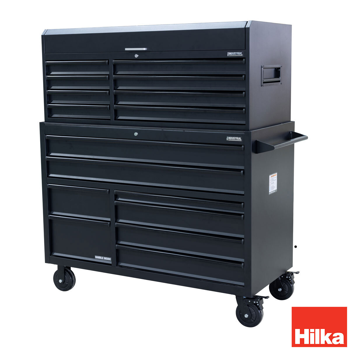 Hilka 55" (1.4m) Industrial 16 Drawer Tool Trolley and Chest