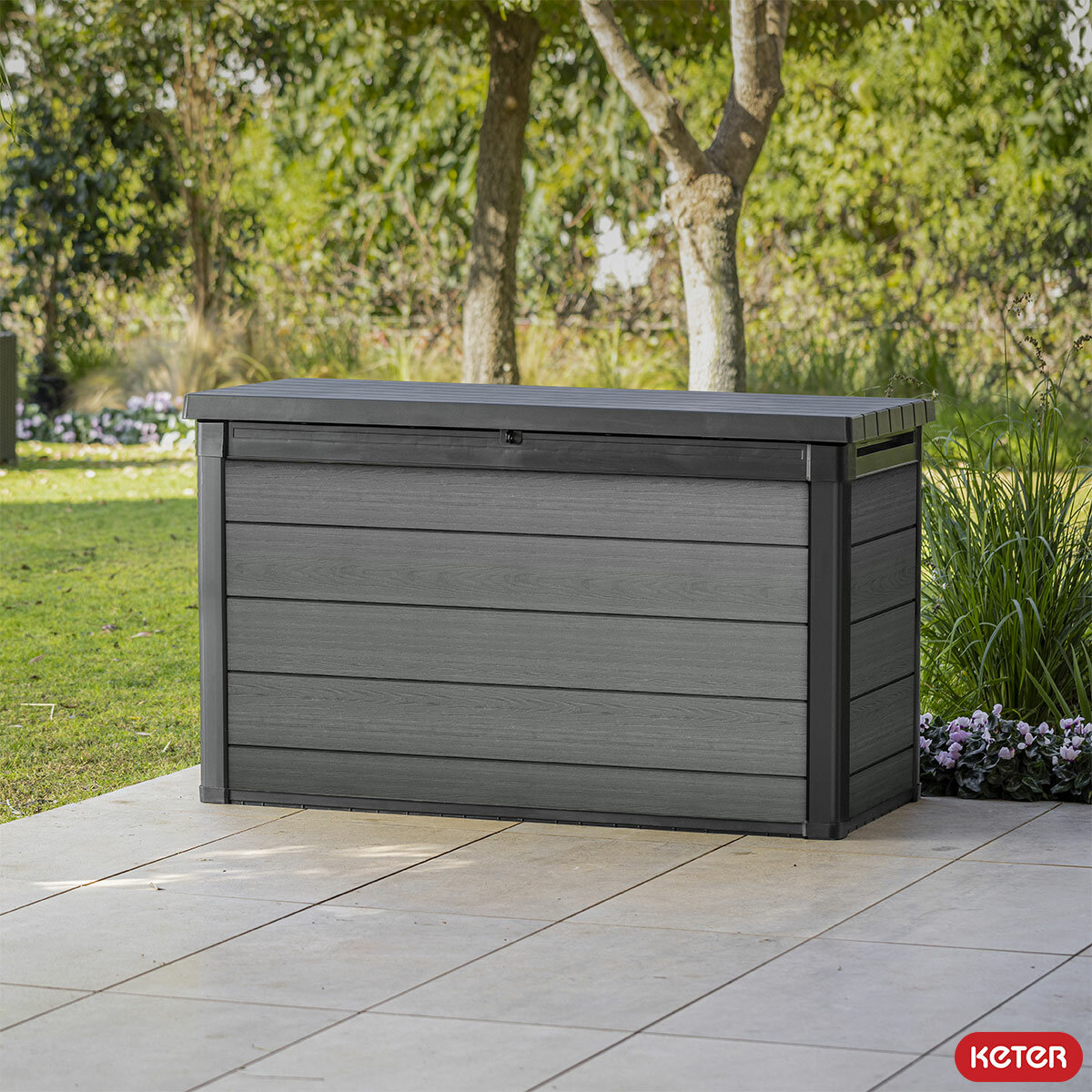 Keter Cortina 757 Litre (200 Gallon) Outdoor Storage Deck Box