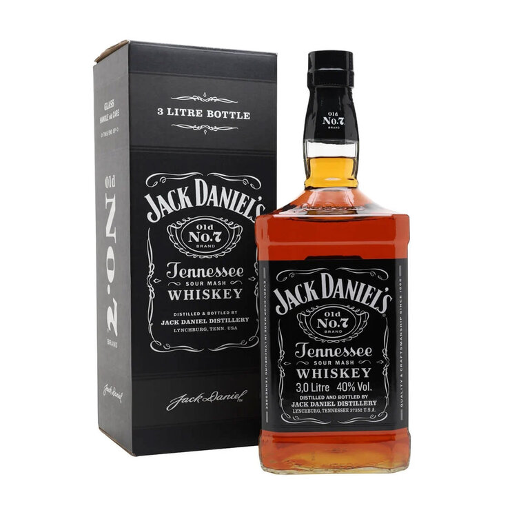 Jack Daniel's 3L Old No.7 Tennessee Whiskey JEROBOAM Jack Daniel's 3L Old No.7 Tennessee Whiskey JEROBOAM