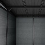 Keter Newton Plus 7ft 6" x 11ft 5" (2.3 x 3.5m) Storage Shed with Front Entry Keter Newton Plus 7ft 6" x 11ft 5" (2.3 x 3.5m) Storage Shed with Front Entry