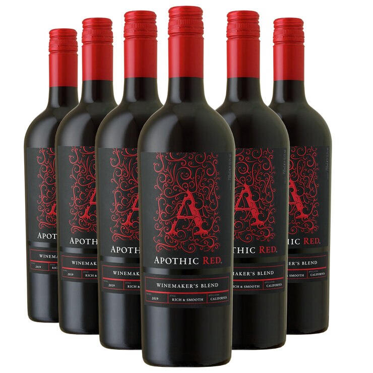 Apothic Red Wine, 6x75cl Apothic Red Wine, 6x75cl