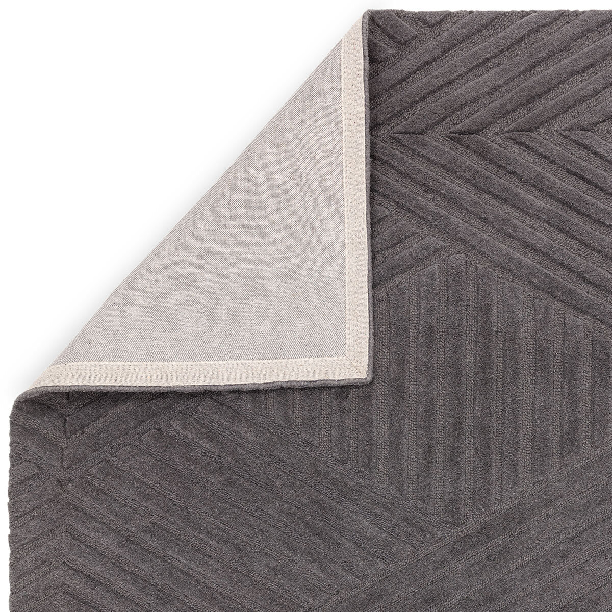 Hague Collection Charcoal Rug, 160 x 230 cm