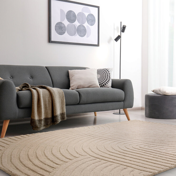 Hague Collection Sand Rug, 200 x 290 cm