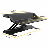 Fellowes Lotus™ Sit-Stand Workstation