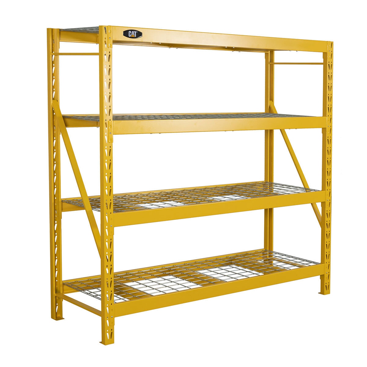 CAT 4 Level Industrial Level Rack in Yellow