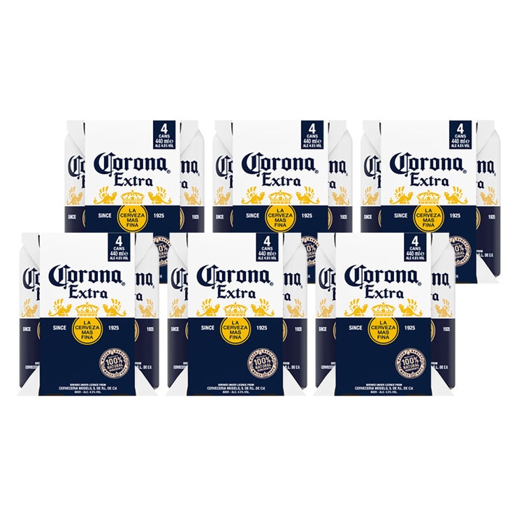 Corona Extra, 6 x 4 x 440ml