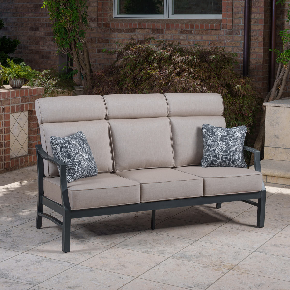 SunVilla Havana 4 Piece Deep Seating Patio Set + Cover