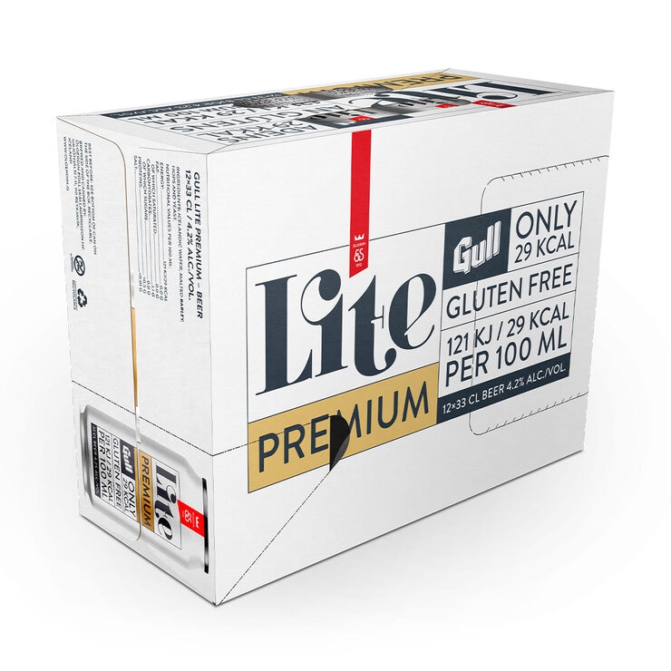 Gull Lite Premium, 12 x 330ml Gull Lite Premium, 12 x 330ml