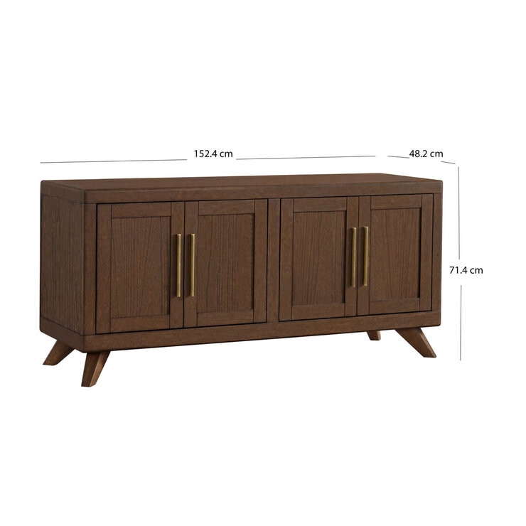 Wimberly Dark Wood Entertainment Unit for TV's up to 60"